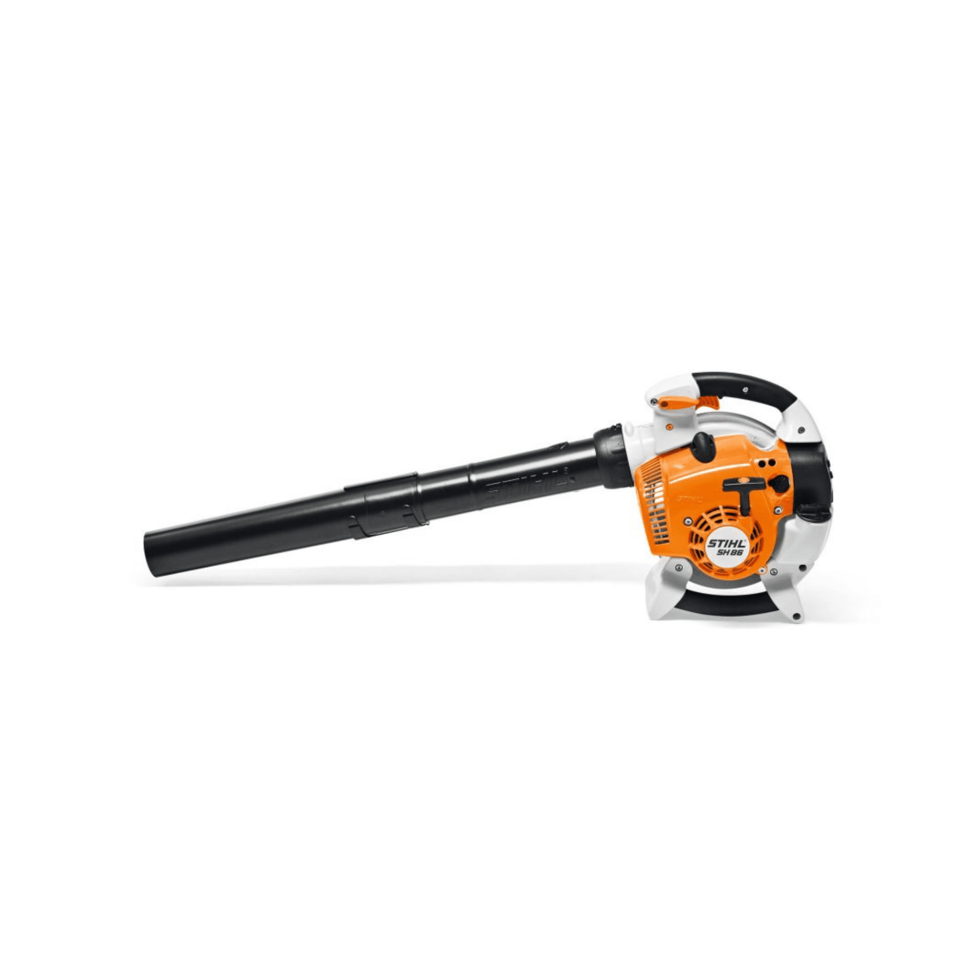 Stihl leaf blower on a white background