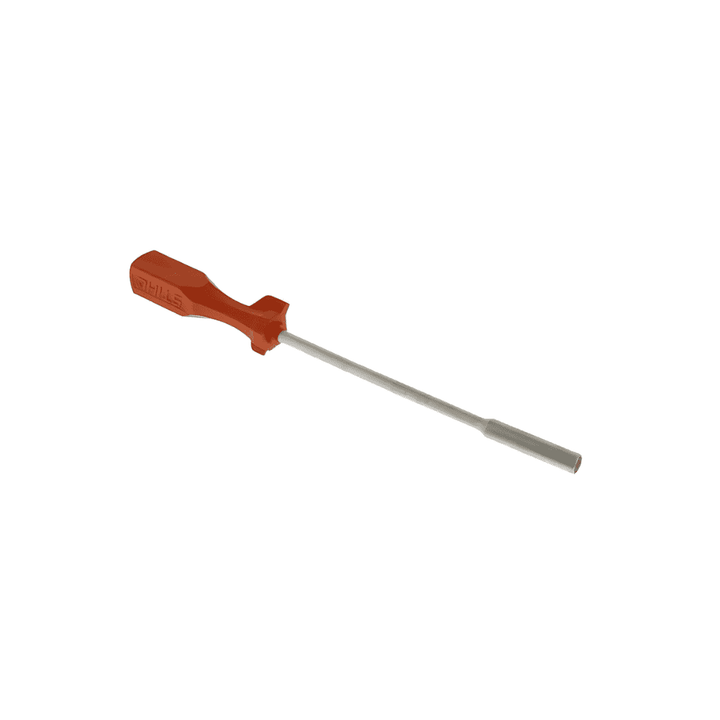 STIHL screwdriver adjust tool for fine-tuning equipment, essential for tree surgeons and power tool maintenance.