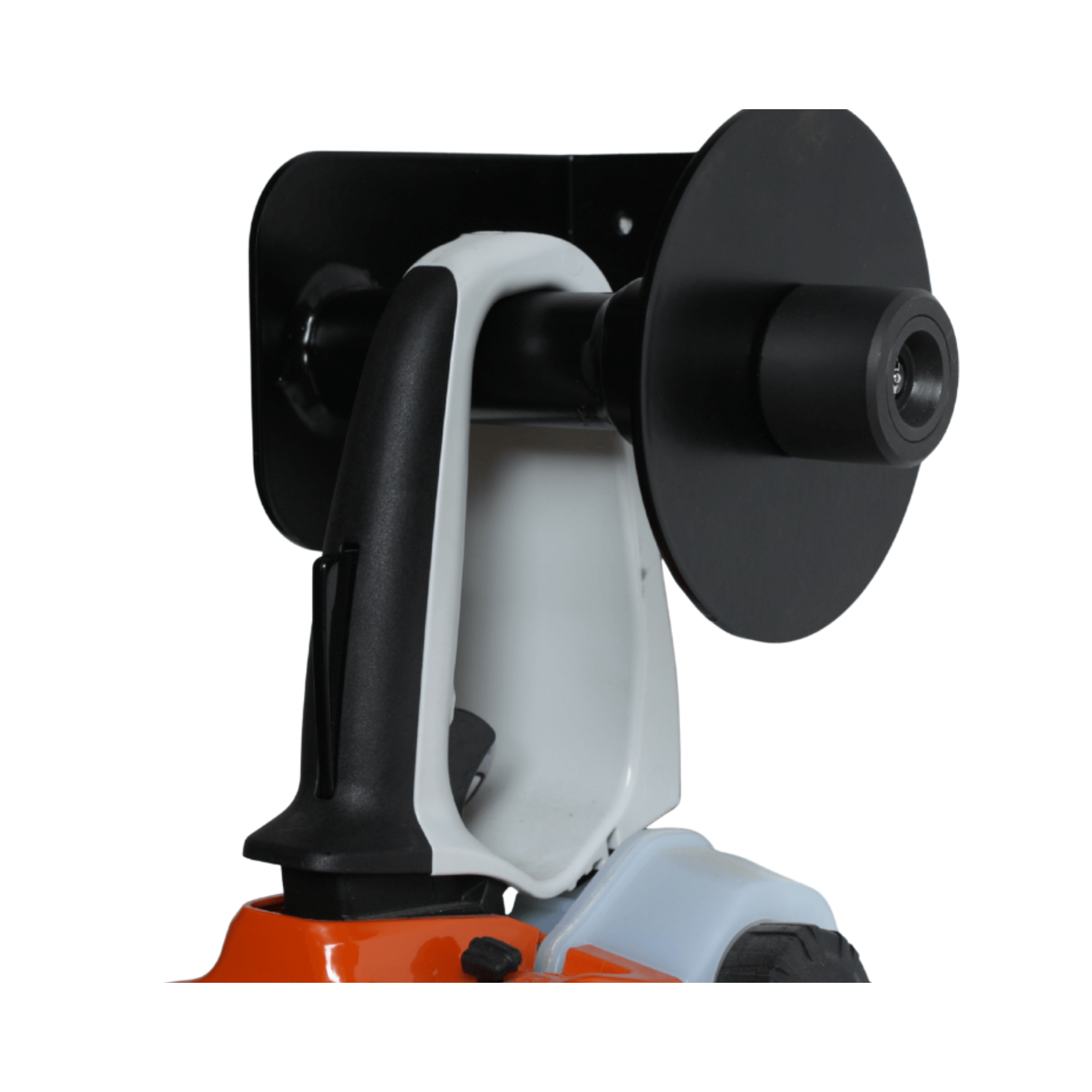 TL55 Chainsaw Tool Lock close-up showing the secure locking mechanism for chainsaws and similar tools.