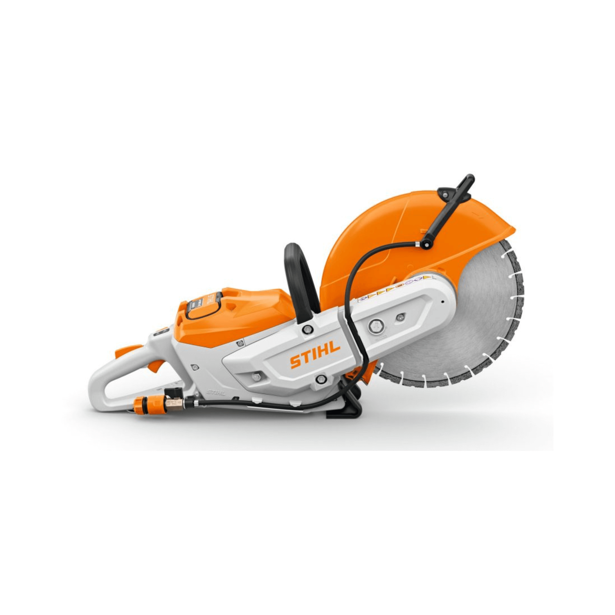 STIHL TSA 350 Cordless 14" Disc Cut-Off Machine, professional cutter for construction and hardscaping.