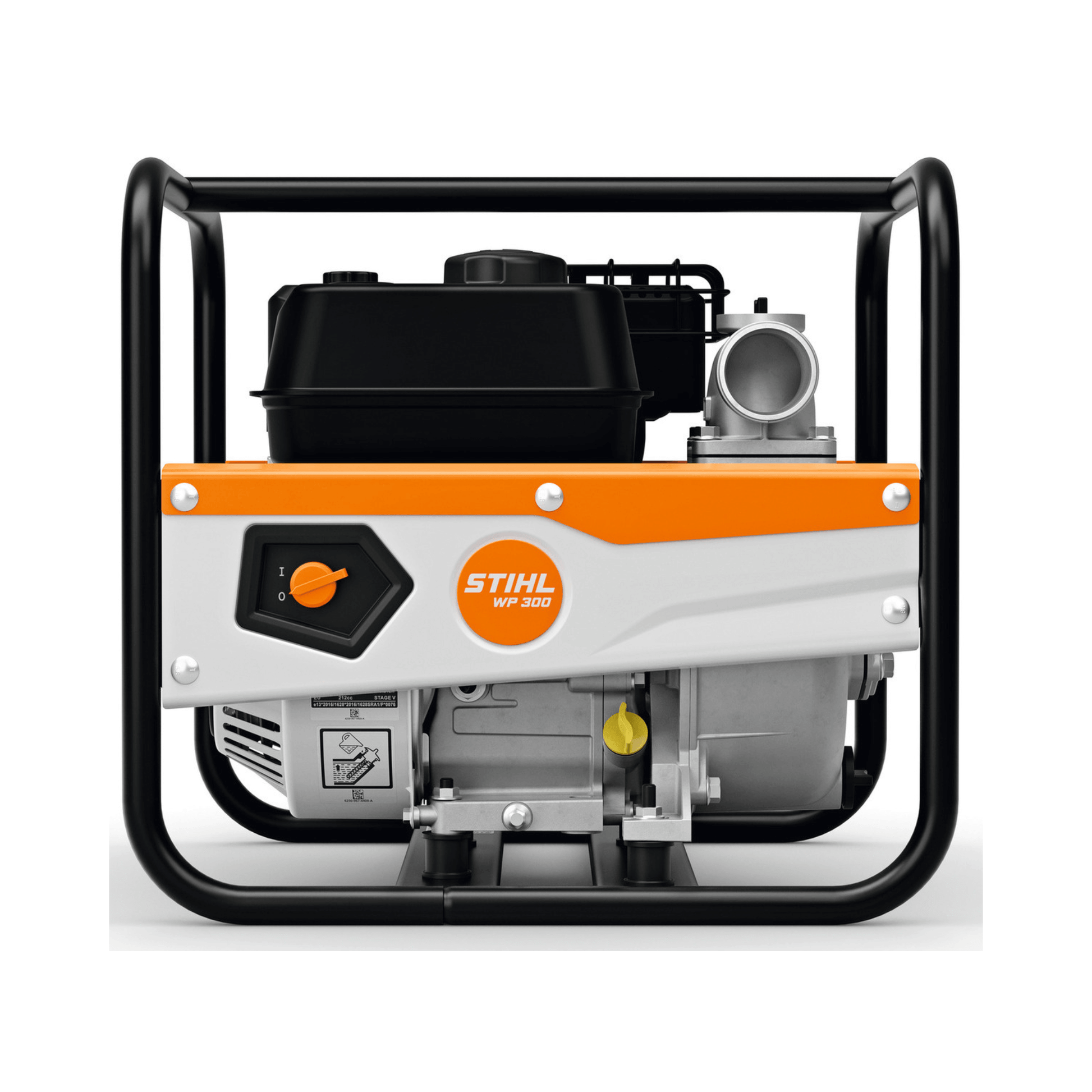 Water Pump 4 Stroke WP 300 - STIHL WP 300 petrol water pump for reliable medium-duty water transfer.
