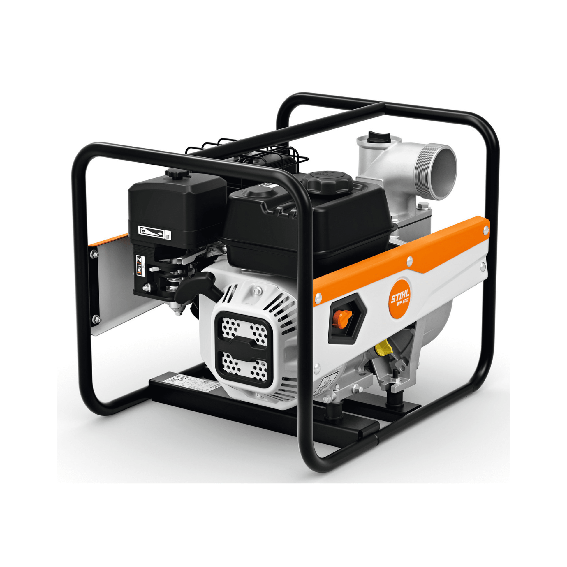 Water Pump 4 Stroke WP 600 high capacity petrol water pump with rugged design by STIHL.