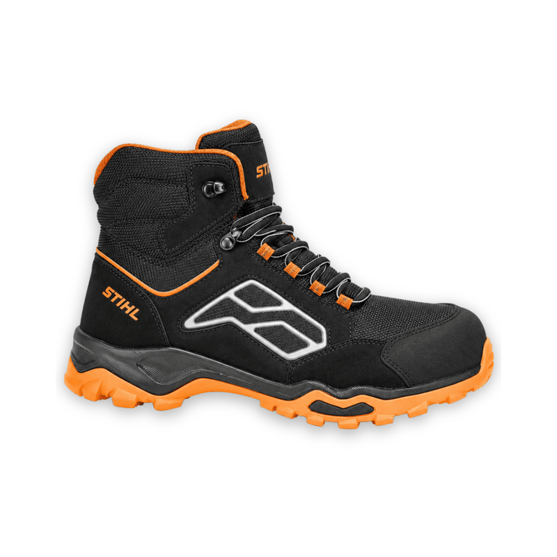 Worker S3 Laced Safety Boots – Durable protective boots ideal for forestry and site work, showcasing strong safety features.