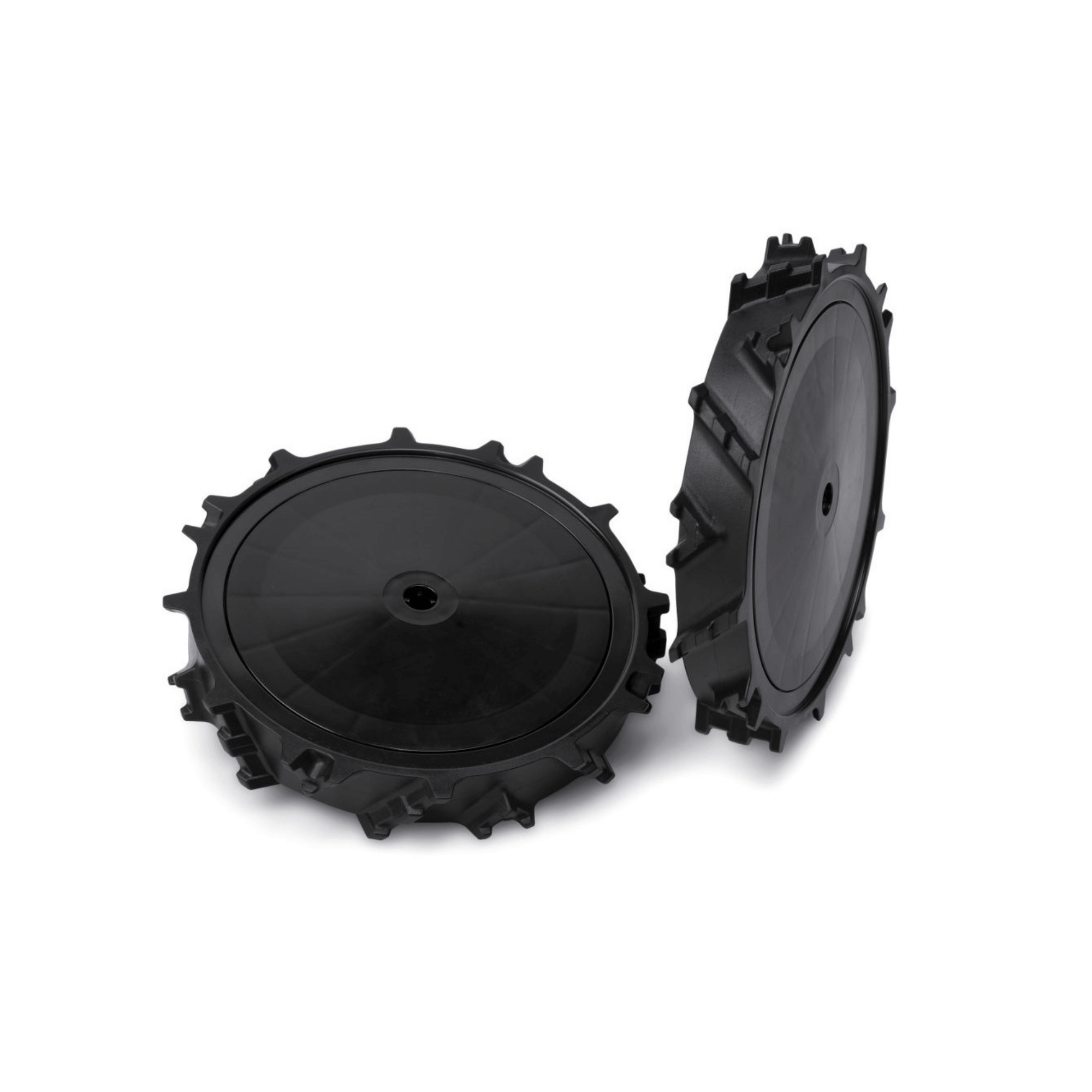 STIHL ART 240 traction wheels for iMOW robotic mowers, enhancing performance on uneven and wet surfaces.