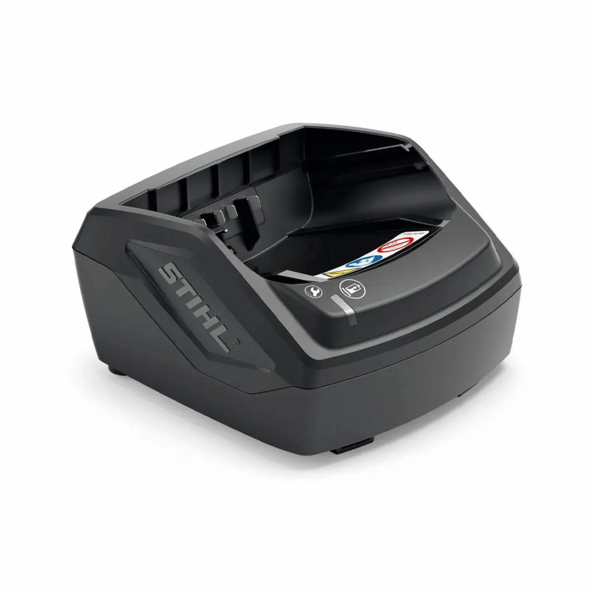 STIHL AL 101 Battery Charger for AK and AP cordless batteries, ideal for Tree Surgeons, compact design with LED indicator.