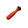 STIHL plastic replacement file handle in vibrant orange, designed for ergonomic comfort and durability for tree surgeons.