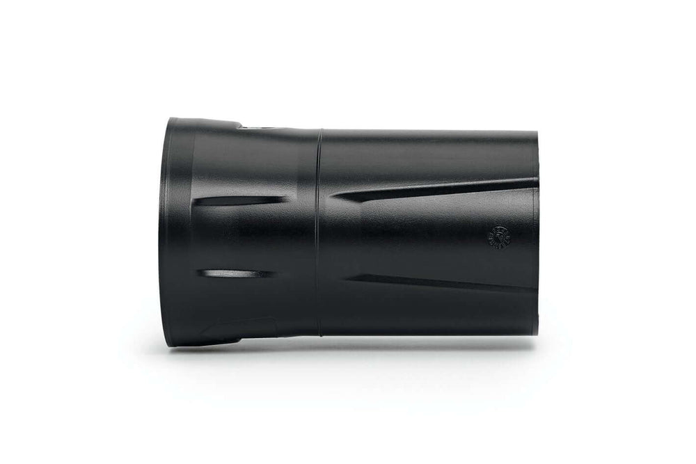 Stihl straight round nozzle for backpack blower, ideal for efficient air distribution in landscaping and tree surgery.