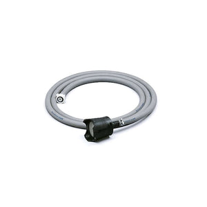 A gray suction hose for a Stihl RE 100 pressure washer, 3 meters in length, with connectors at both ends.