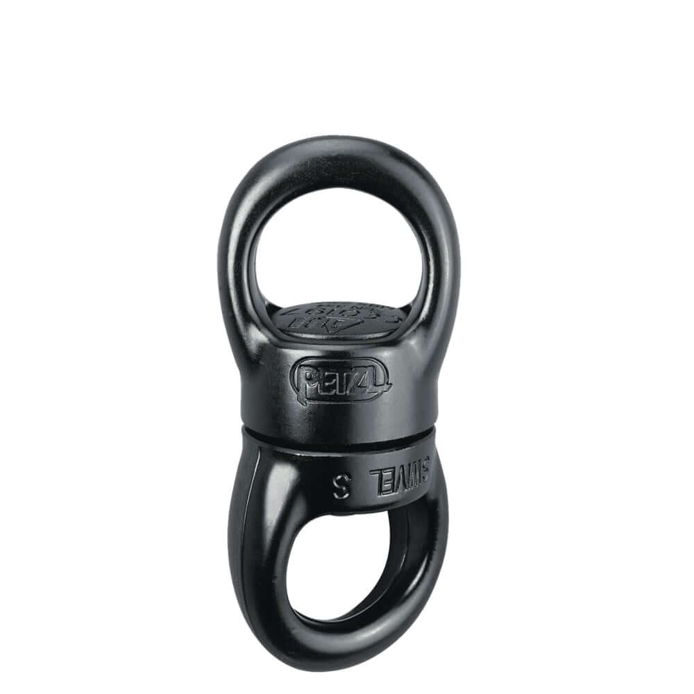 Petzl Swivel high-performance ball bearing swivel for tree surgeons and riggers to prevent rope twisting.