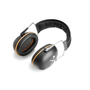 STIHL TIMBERSPORTS Edition ear protectors. Black with orange logo. Padded headband, soft ear cushions. Provides hearing protection for noisy environments, EN 352 rated.