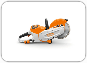 STIHL TSA 230 battery-powered cut-off saw for tree surgeons, perfect for efficient and precise tree trimming.