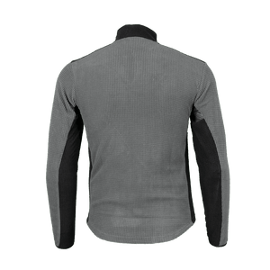 Back view of Ambassador Arctic Long Sleeve Fleece, ideal for tree surgeons with breathable mesh underarm panels.