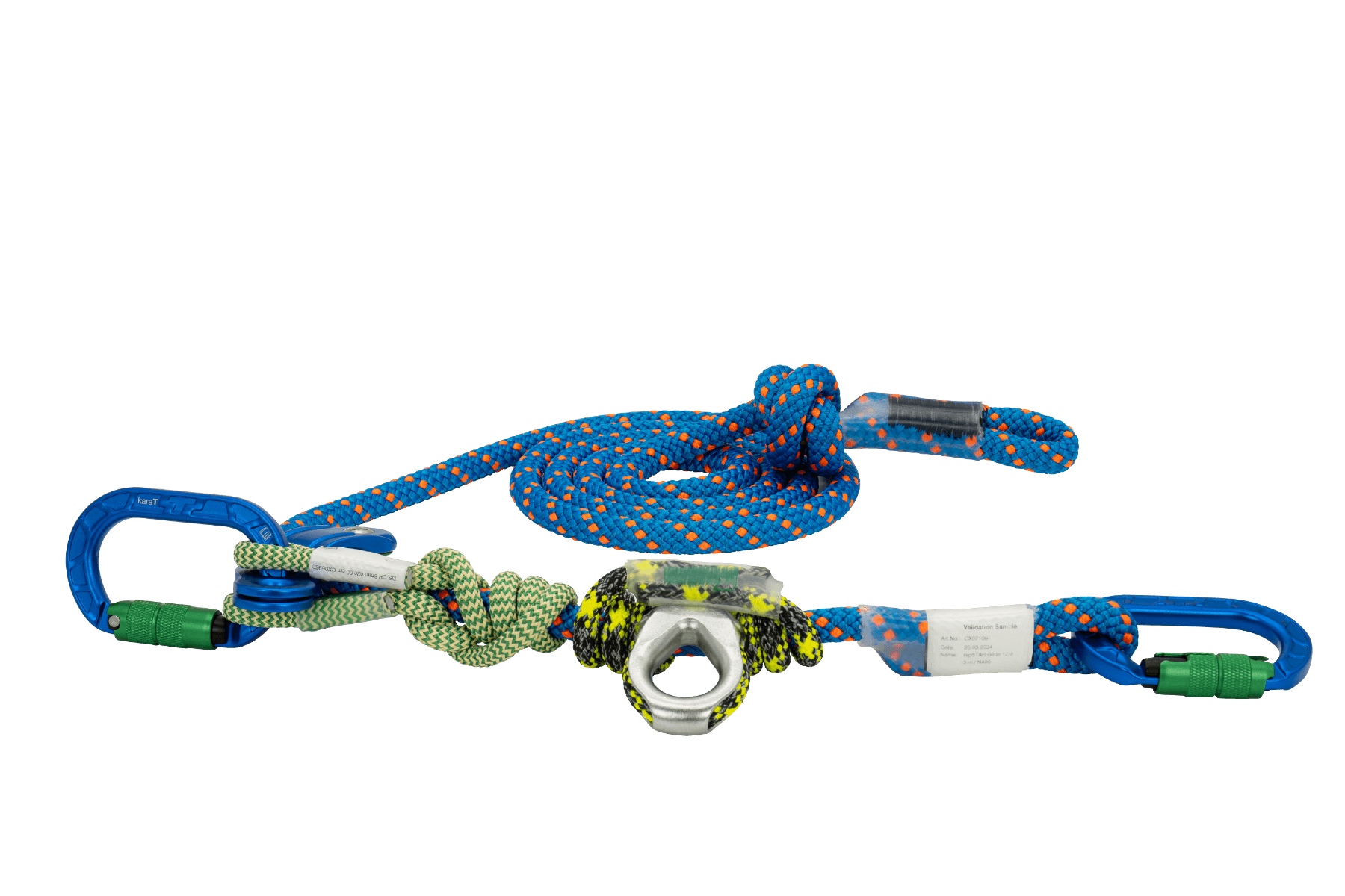 HipSTAR Glide arborist lanyard featuring a multifunctional design, safety certification, and vibrant rope for tree surgeons.