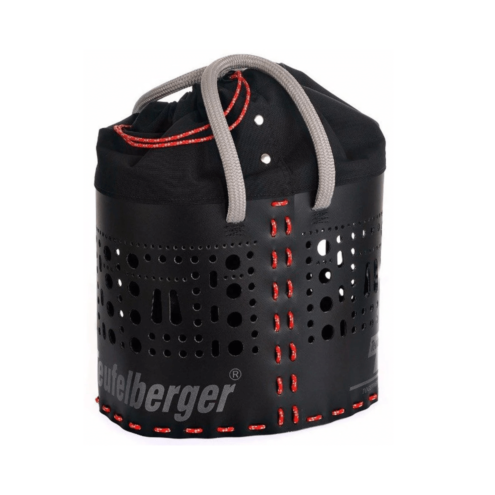 TEUFELBERGER ropeBUCKET 25L for tree care gear, robust storage solution for tree surgeons.