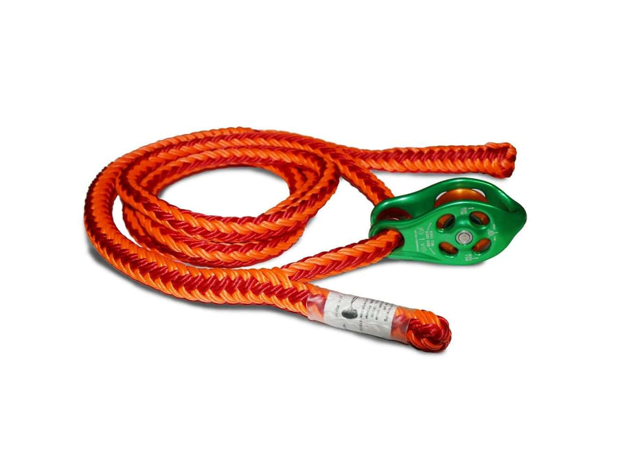 Endless sling with pulley
