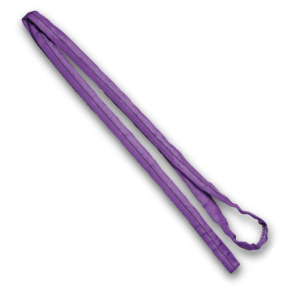 Treehog 1 Ton Lifting Sling in purple, made from durable polyester, ideal for tree surgeons and lifting applications.