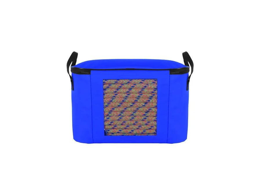 Ventilated mesh back panel