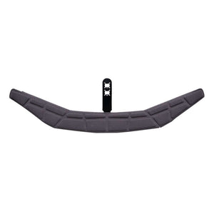 A gray foam replacement headband for Petzl Vertex and Strato climbing helmets.