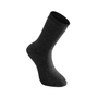 Woolpower Protection Socks Classic 400 in dark grey, designed for workwear professionals and outdoor activities.