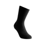 Black Woolpower Socks 600, premium insulating socks for outdoor professionals and all-day comfort.