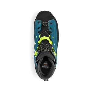 Top view of Zamberlan Treelogy 2.0 Chainsaw Boots Class 2 showcasing design and features.