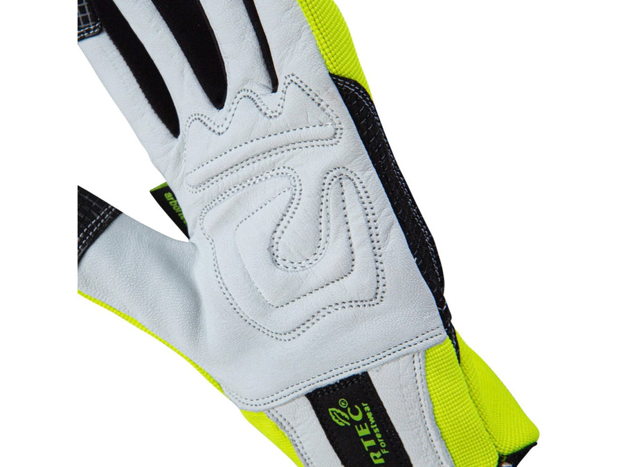 Padded palm for abrasion resistance