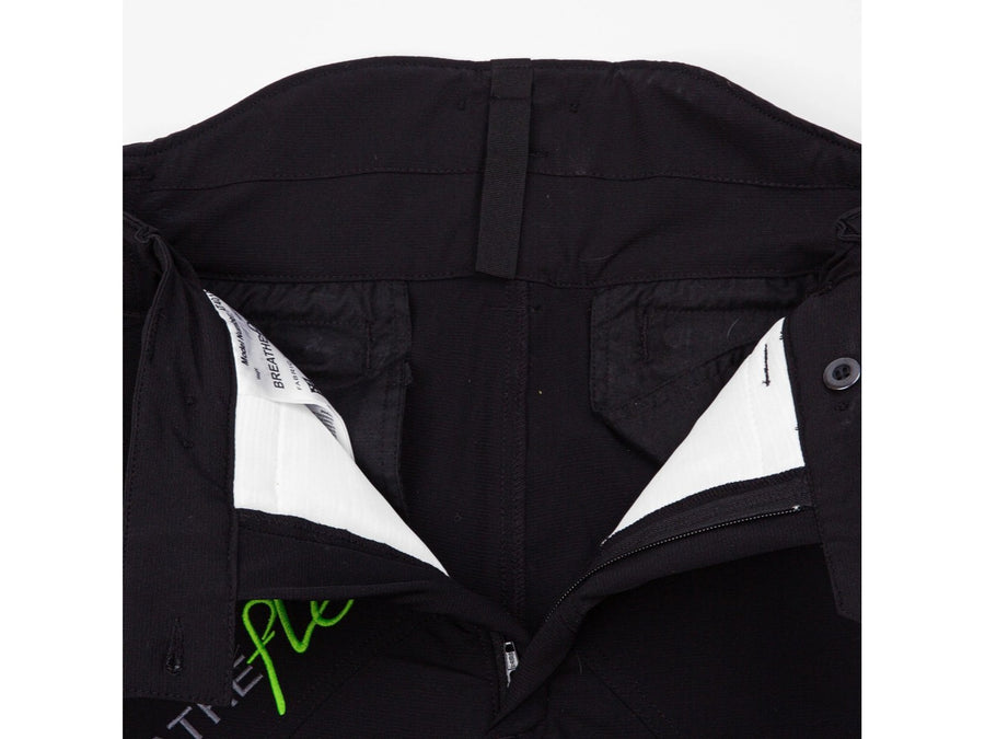 YKK zips throughout