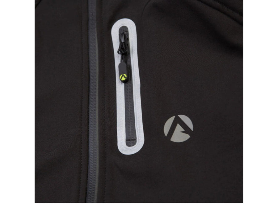 Zipped pockets with reflective trim