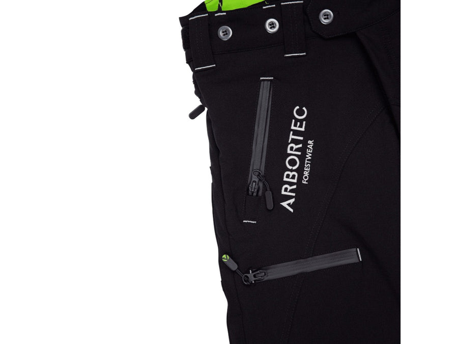 Harness-friendly YKK pockets
