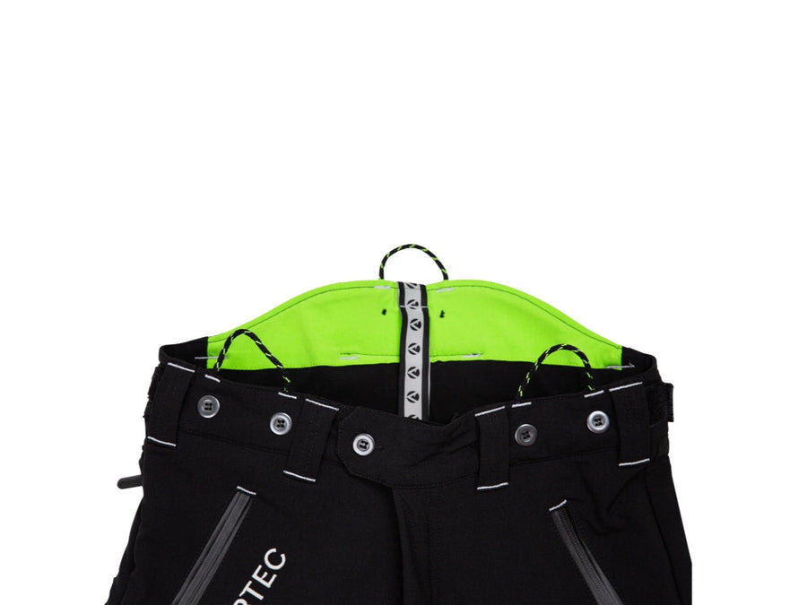 Adjustable, elasticated waist