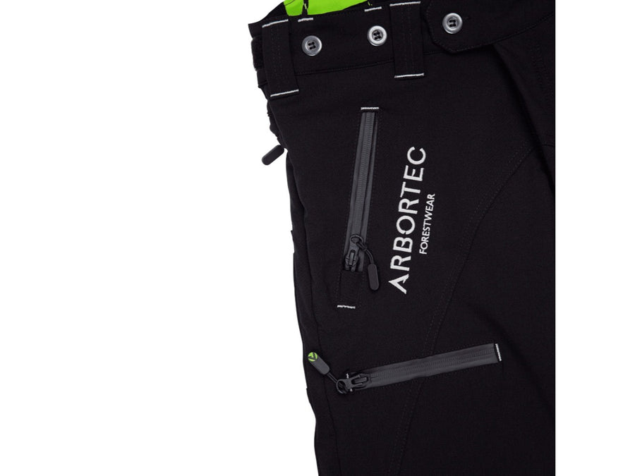 Harness-friendly YKK pockets
