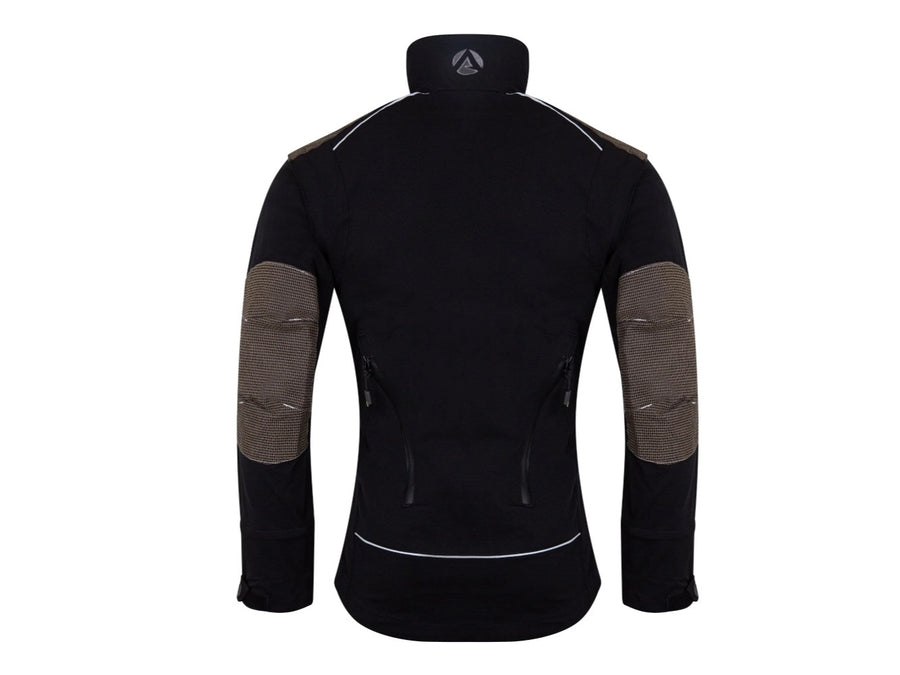 Shaped elbows, abrasion-resistant fabric