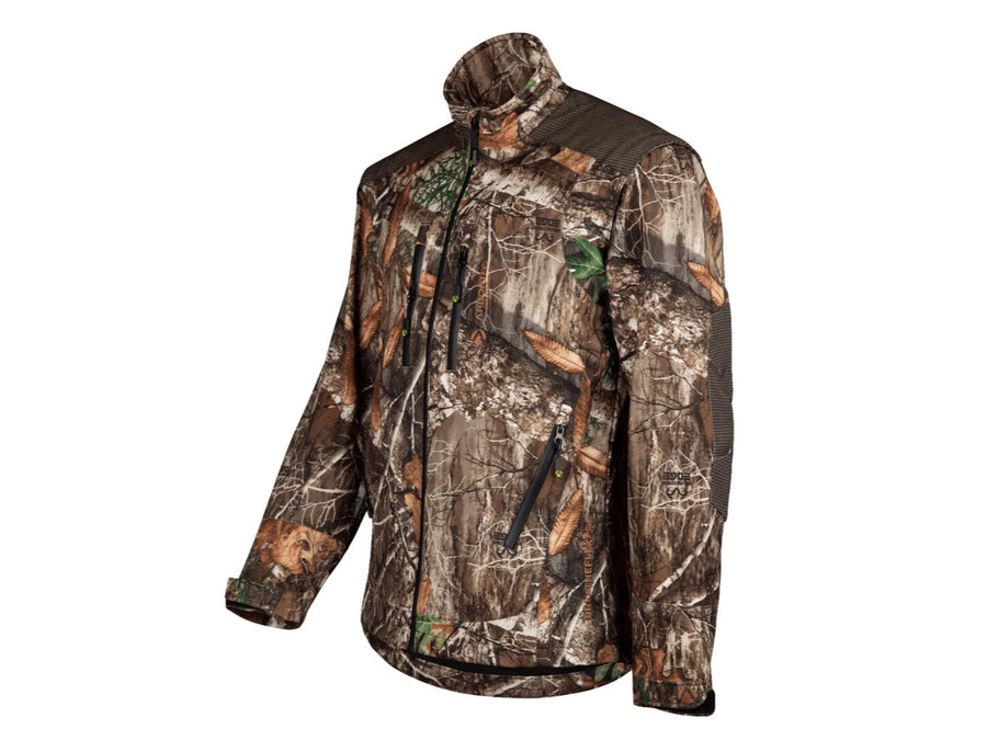 Light, breathable, shaped elbows