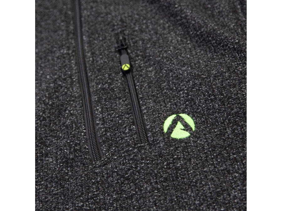 Zipped chest pocket