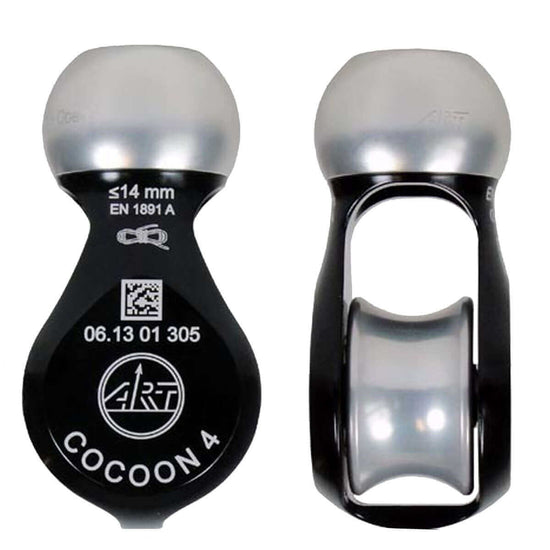 Cocoon 4 pulley by ART, ideal replacement for Ropeguide 2010 parts, used by professional tree surgeons.
