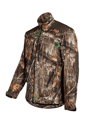 Breatheflex Pro Realtree Brown Work Jacket for tree surgeons, providing protection and comfort in outdoor work environments.