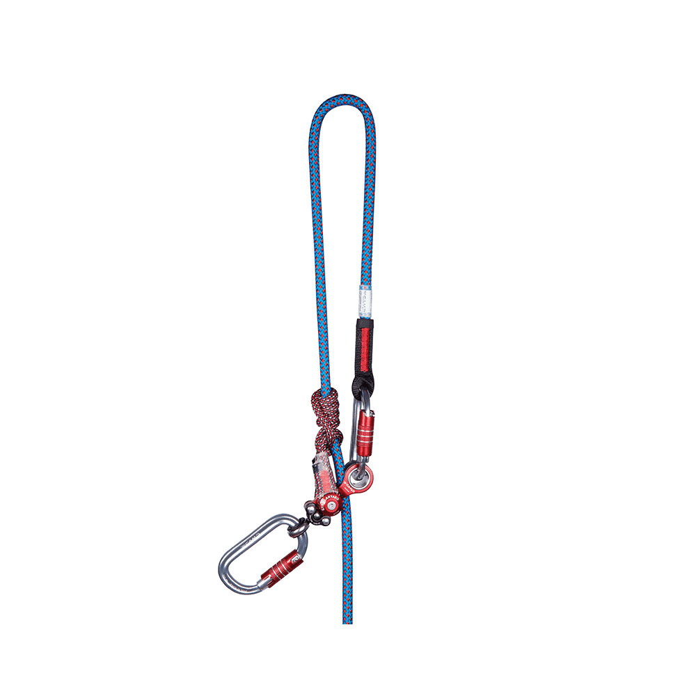 CAMP Gyro Work Positioning Lanyard for tree surgeons with double lanyard system and Gyro X3 swivel for tree climbing.