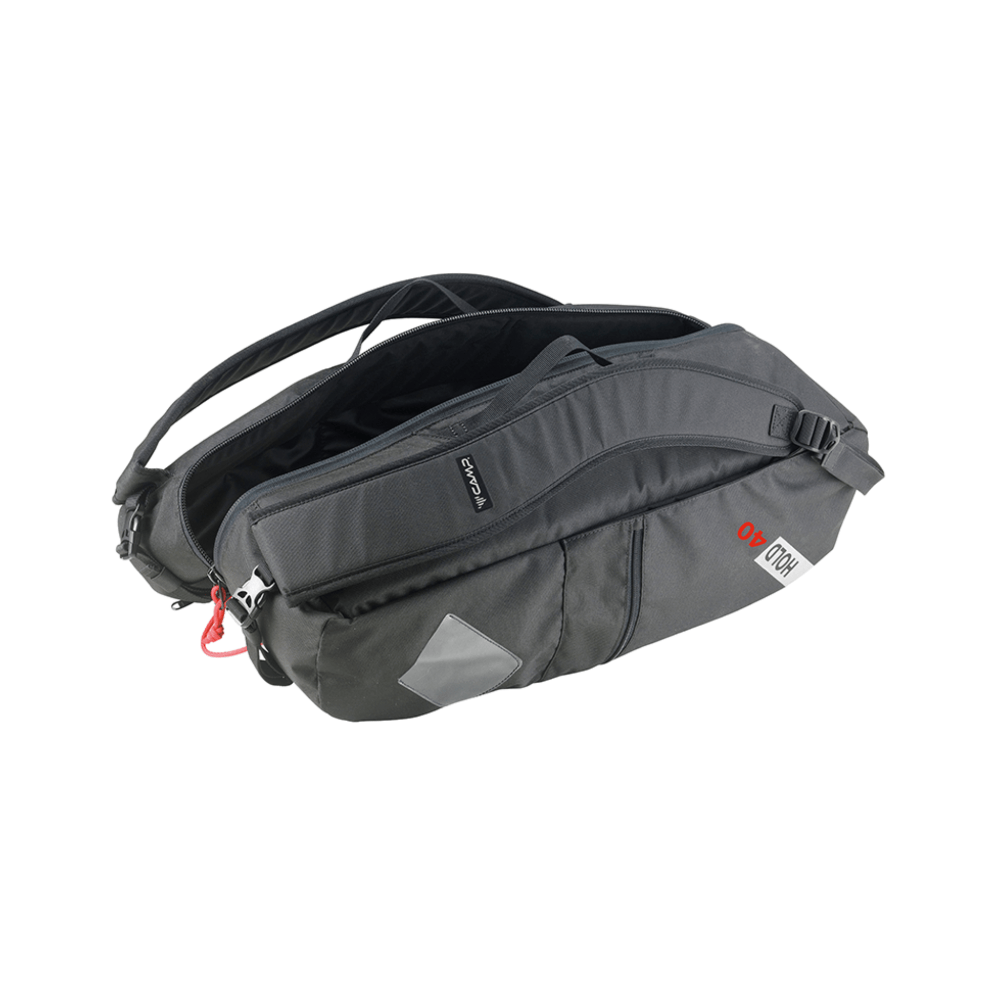 CAMP HOLD 40 Black Backpack - Lightweight 40L duffle for tree surgeons and outdoor professionals.