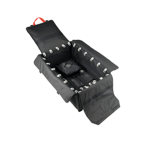 CAMP SPACECRAFT 45 Backpack interior view showcasing compartments for gear organization and access for tree surgeons.