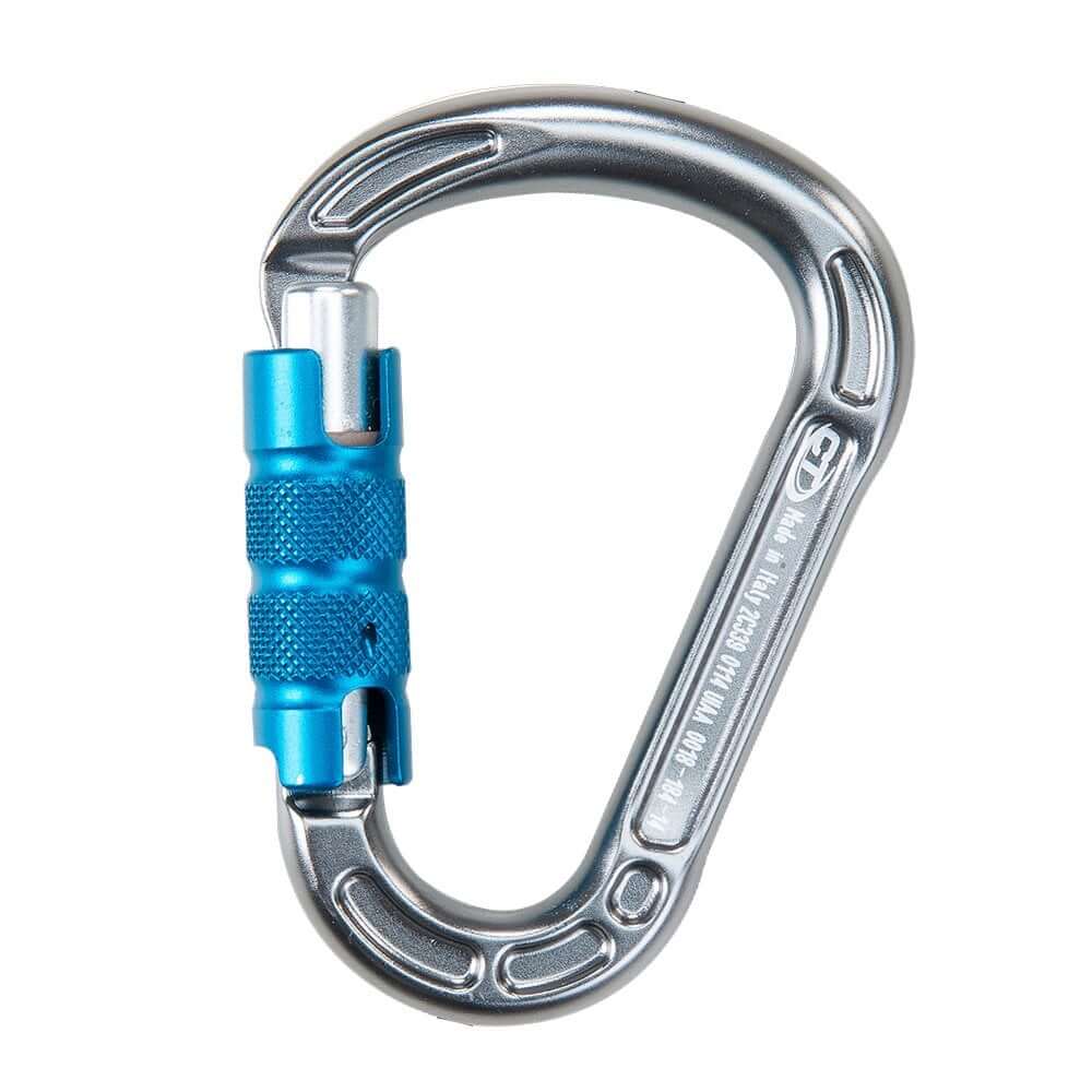 Concept TG Autolock Karabiner for tree surgeons, lightweight and durable design for safe climbing and rope maneuvers.