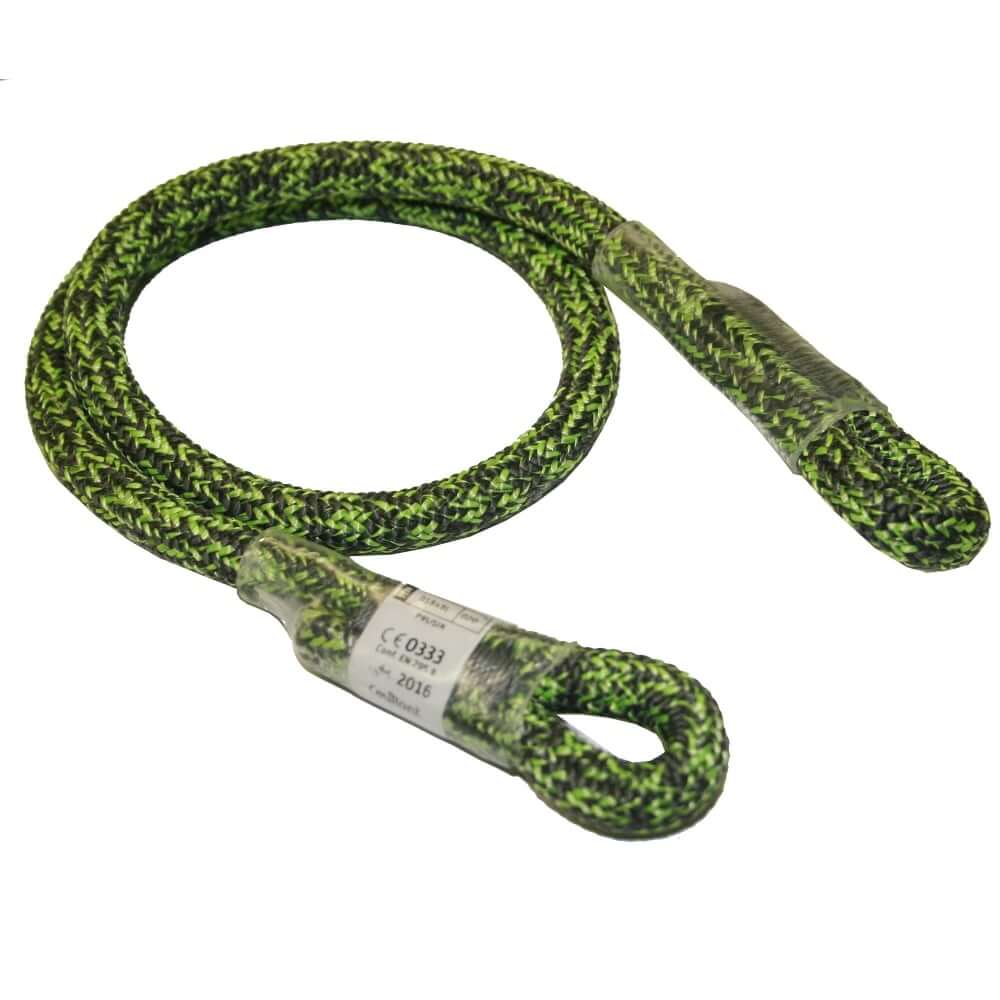 8mm Phoenix Eye to Eye sling made from durable aramid fiber for tree surgeons and rescue applications.