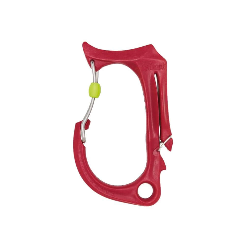 Red Courant Honos Tool Carry Clip Large designed for tree surgeons, securely holds various tools with a locking system.