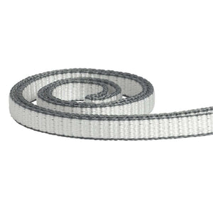 11mm Dyneema rope sling coiled, strong and lightweight for climbers and tree surgeons.