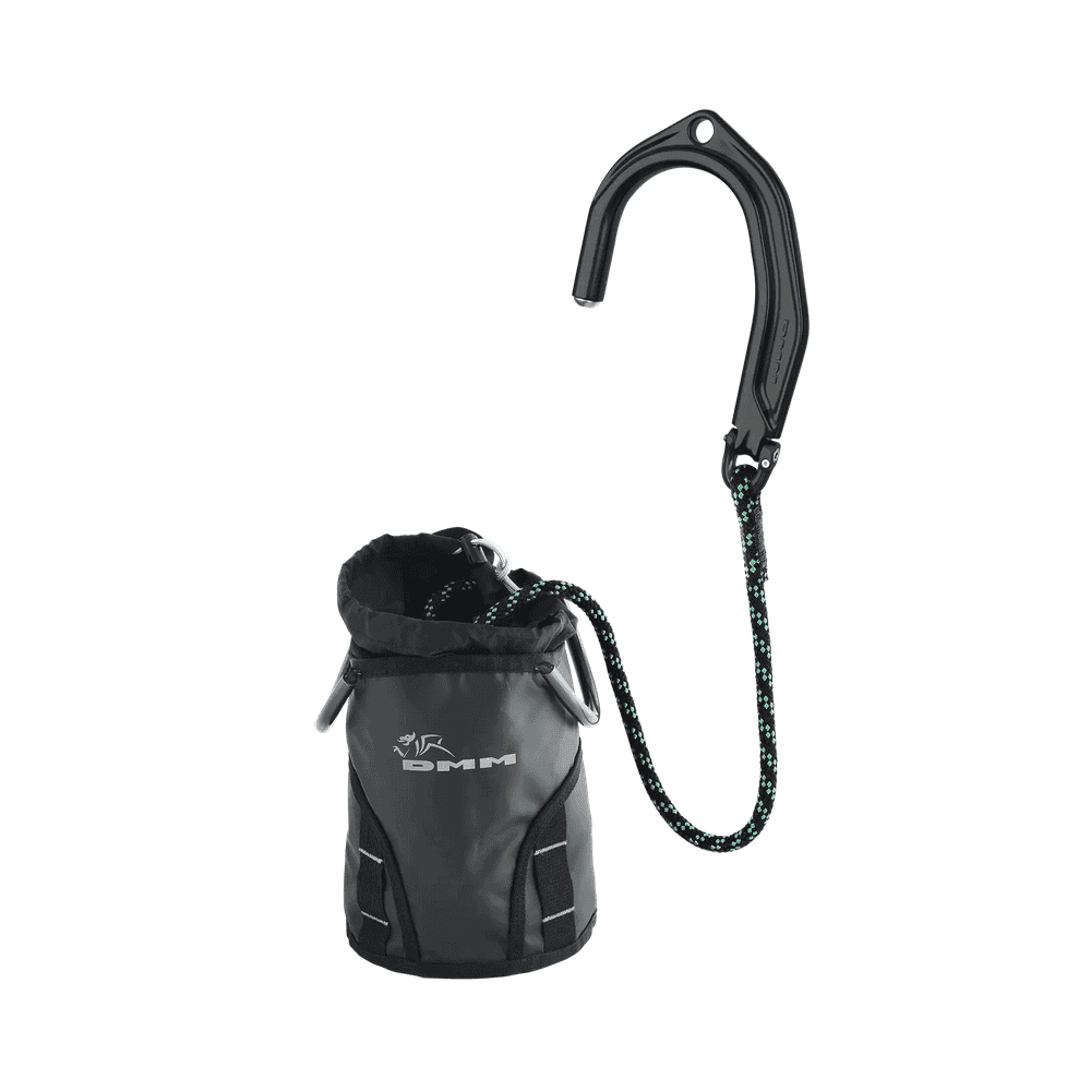 DMM Captain Throwing Hook and kit for tree surgeons, enhancing stability and safety at heights.