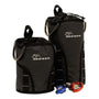 DMM climbing tool bags for tree surgeons, available in 4L and 6L sizes with multiple clipping options.
