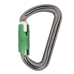 DMM Shadow Locksafe Carabiner for tree surgeons, lightweight, strong, and secure, ideal for tree climbing adventures.