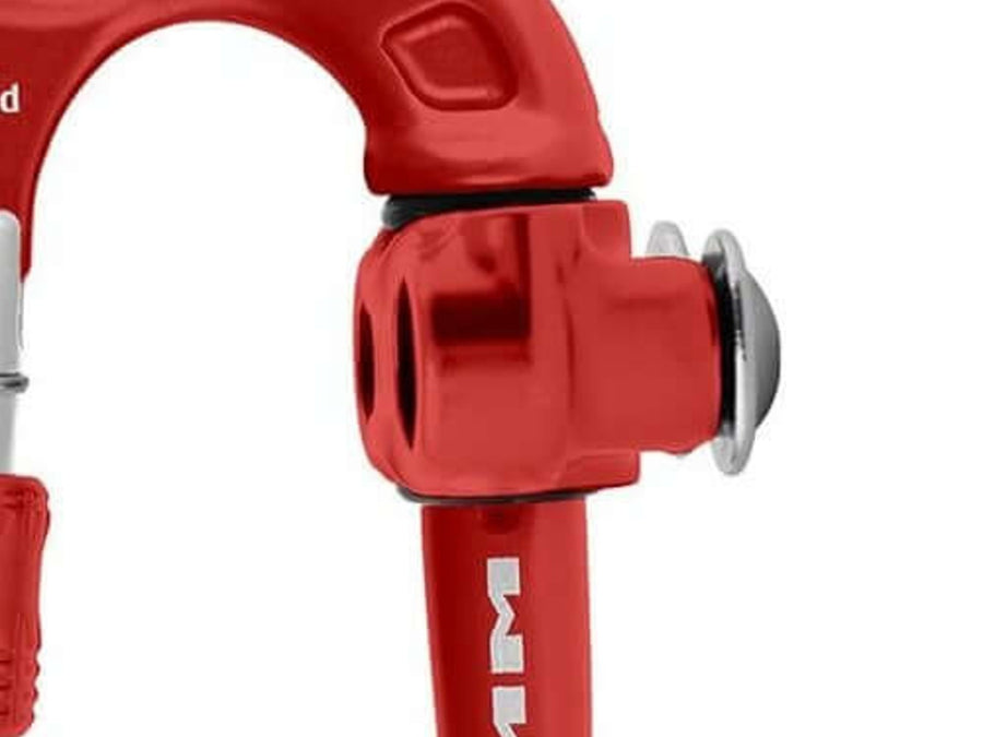 Holds two carabiners