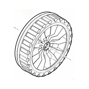 Drive Wheel for Stihl RM 448.0 TC and RM 443.0 T Lawn Mowers, part number 0000 700 0415.