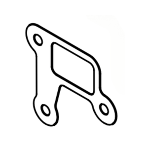 Exhaust gasket for Stihl MS290, MS310, MS390 chainsaws, ideal for repairs with STIHL genuine parts.
