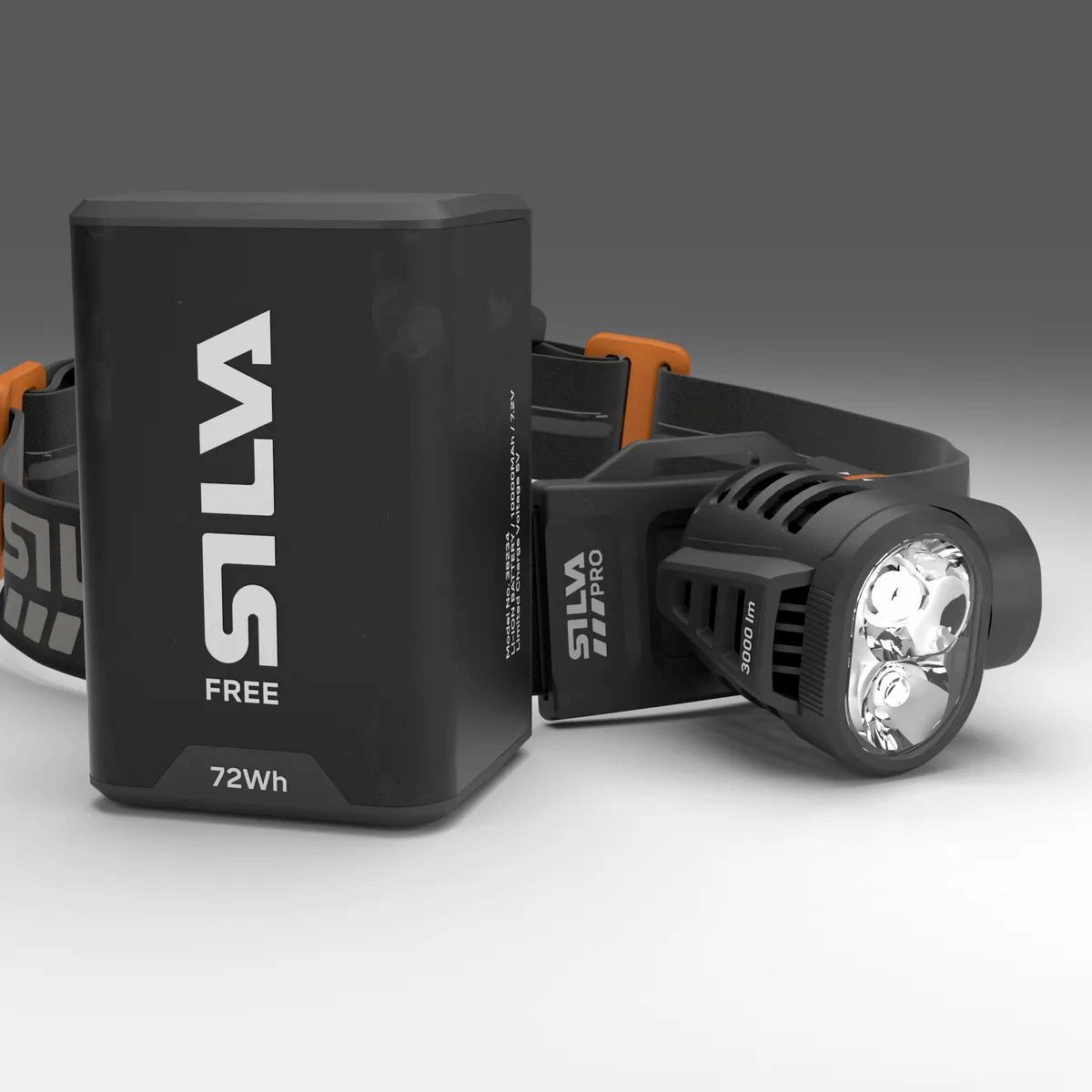 FreeLight 3000 head torch with 72Wh battery, ideal for tree surgeons and outdoor professionals.